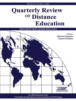 cover image of Quarterly Review of Distance Education, Volume 22, Number 1
